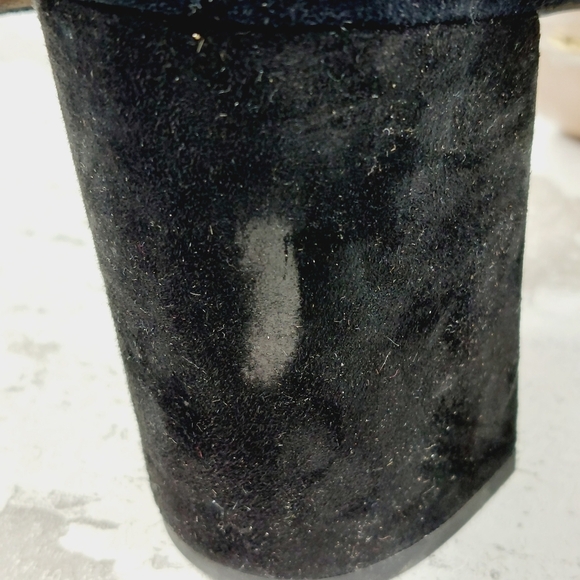 New PELLE MODA Ames Black Leather Ankle Strap Platform Sandal V804 - Picture 13 of 14